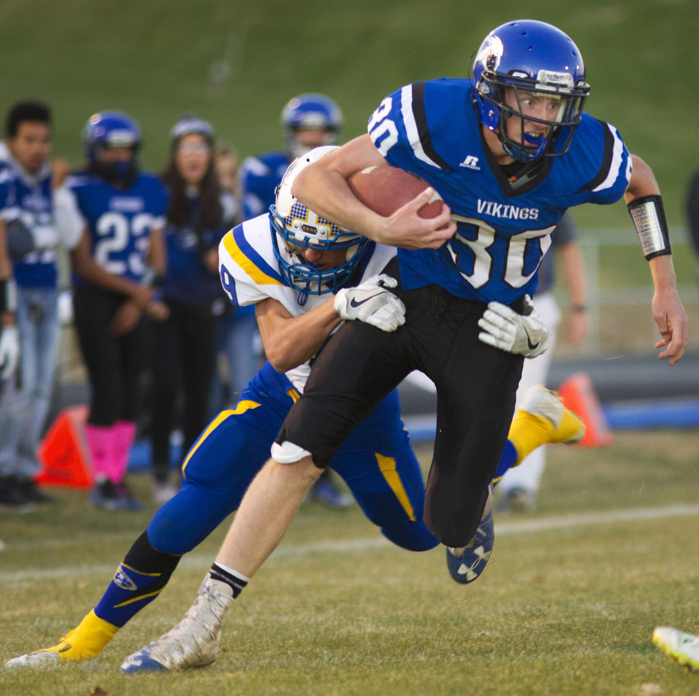 Valley vs. Raft River football